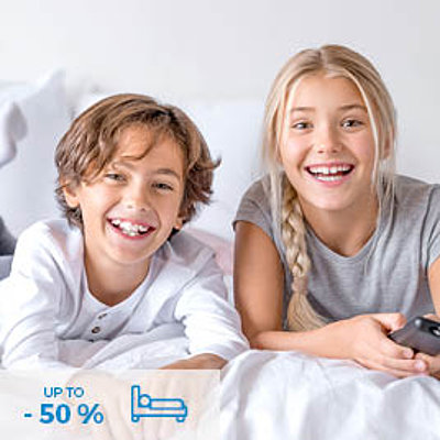 Family stay -50%